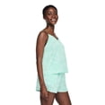 thumbnail image 2 of George Women's Two Piece Satin Pajama Set, 2 of 6