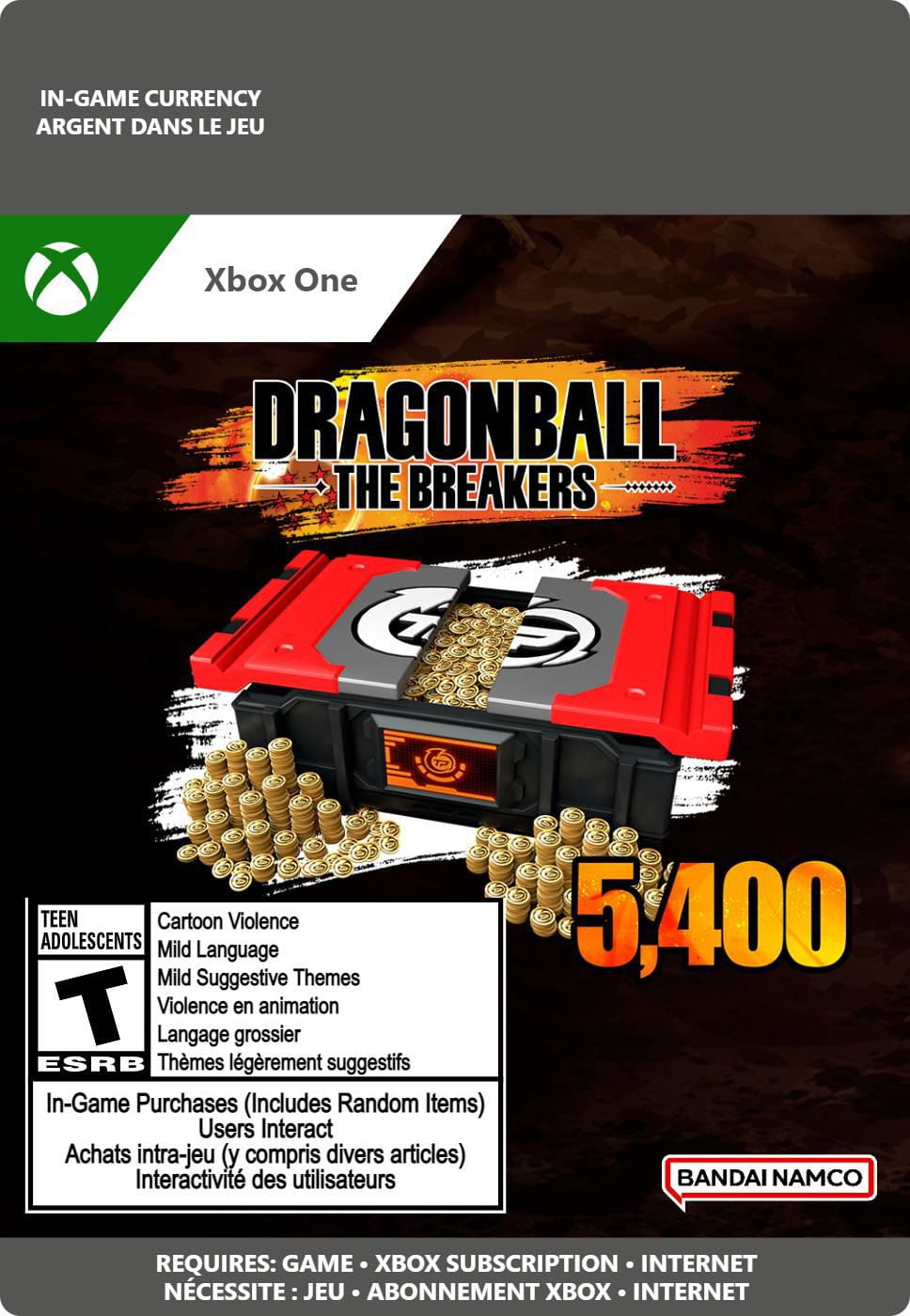 Dragon Ball: The Breakers - TP Token 5400 - Xbox One [Digital Code]