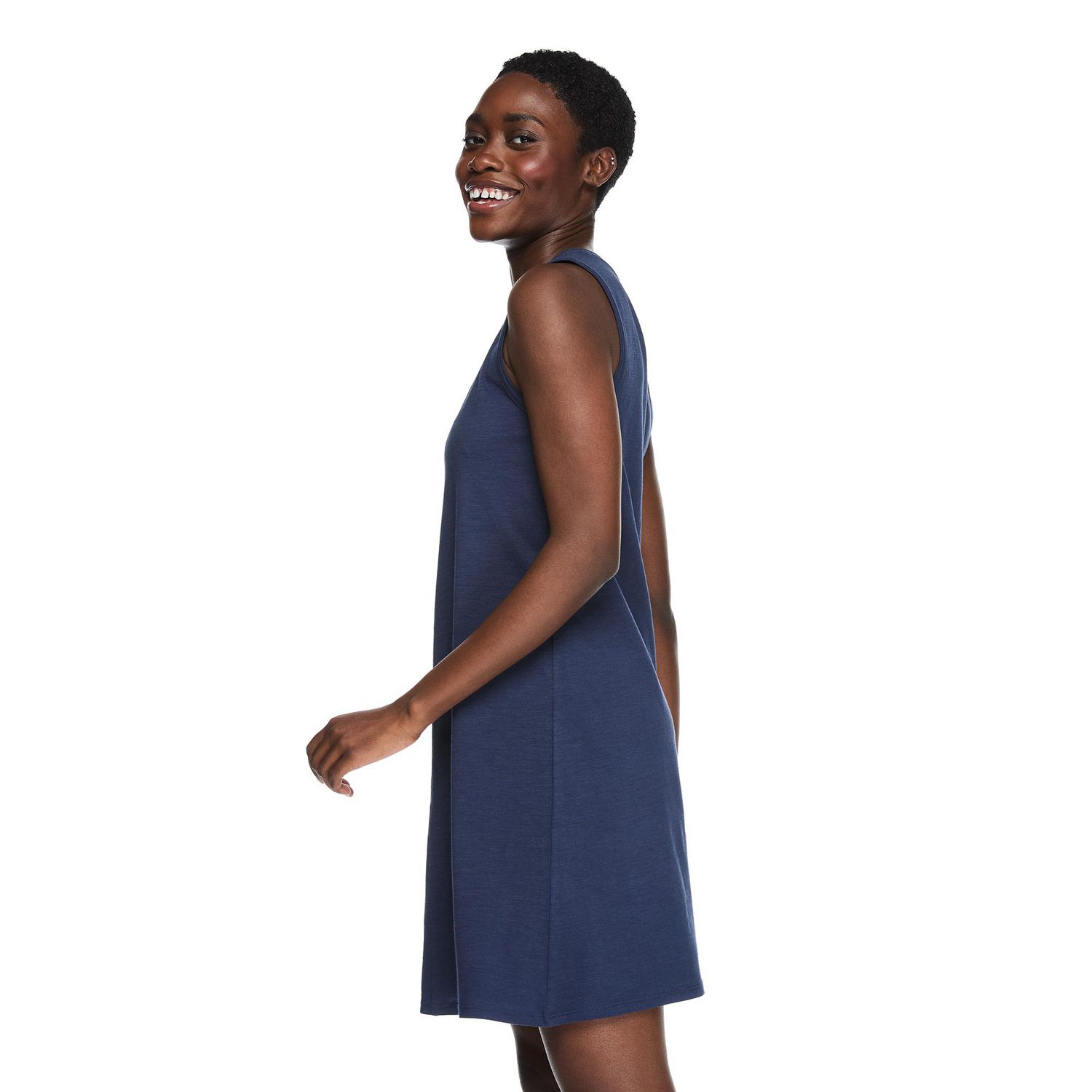 Robe débardeur en tricot jersey flammé George pour femmes