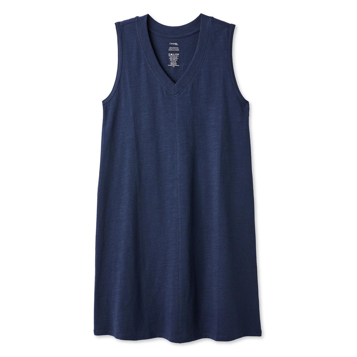 Robe débardeur en tricot jersey flammé George pour femmes