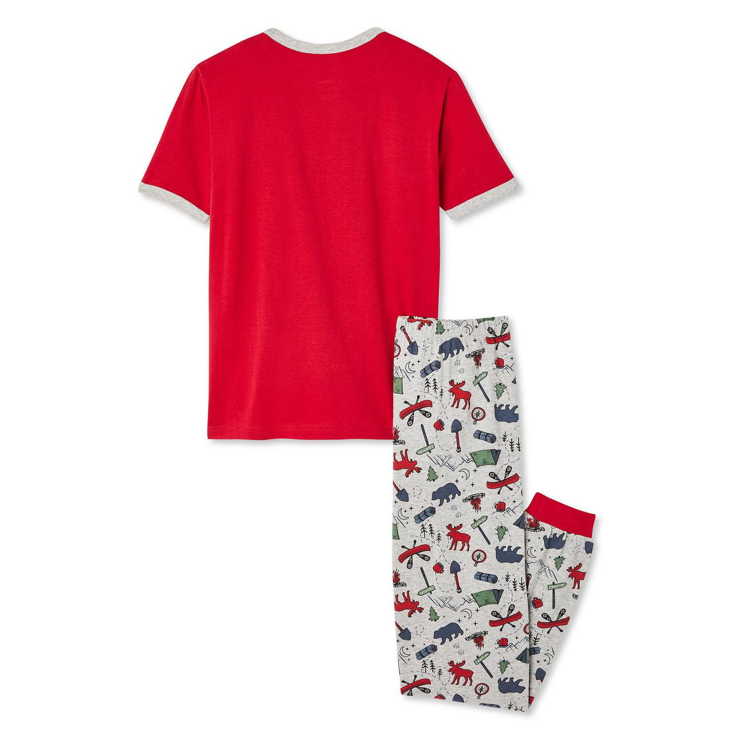 Canadiana Boys' Tee and Pant Pajamas 2-Piece Set