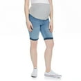 thumbnail image 1 of Paisley Sky Maternity Jegging Bermuda Short, 1 of 6