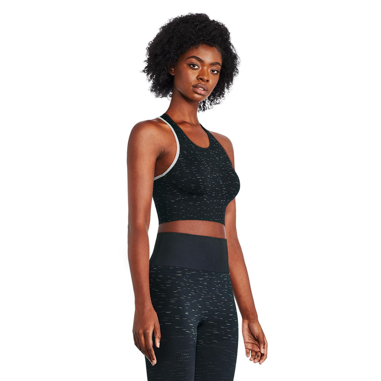 Athletic Works Women's Seamless High Neck Bra