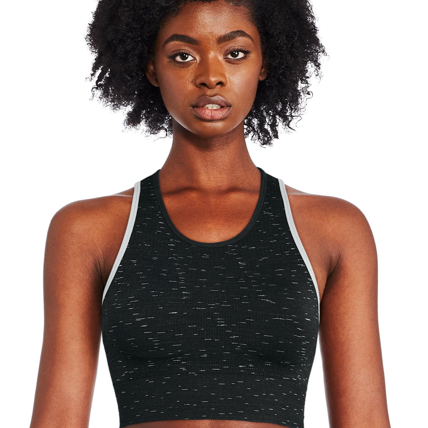 Athletic Works Women's Seamless High Neck Bra