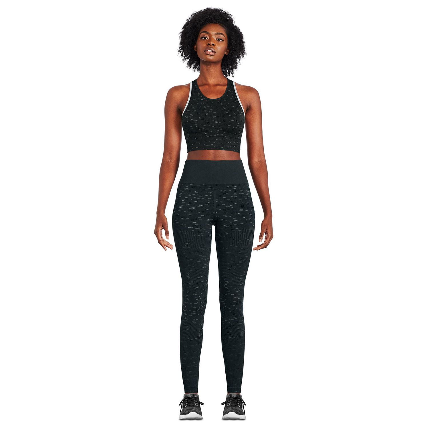 Athletic Works Women's Seamless High Neck Bra