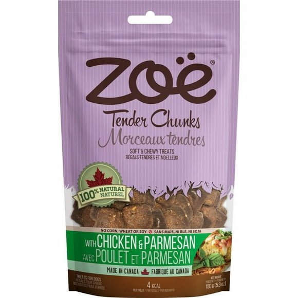 Zoe Tender Chunks Chicken & Parmesan Dog Treat