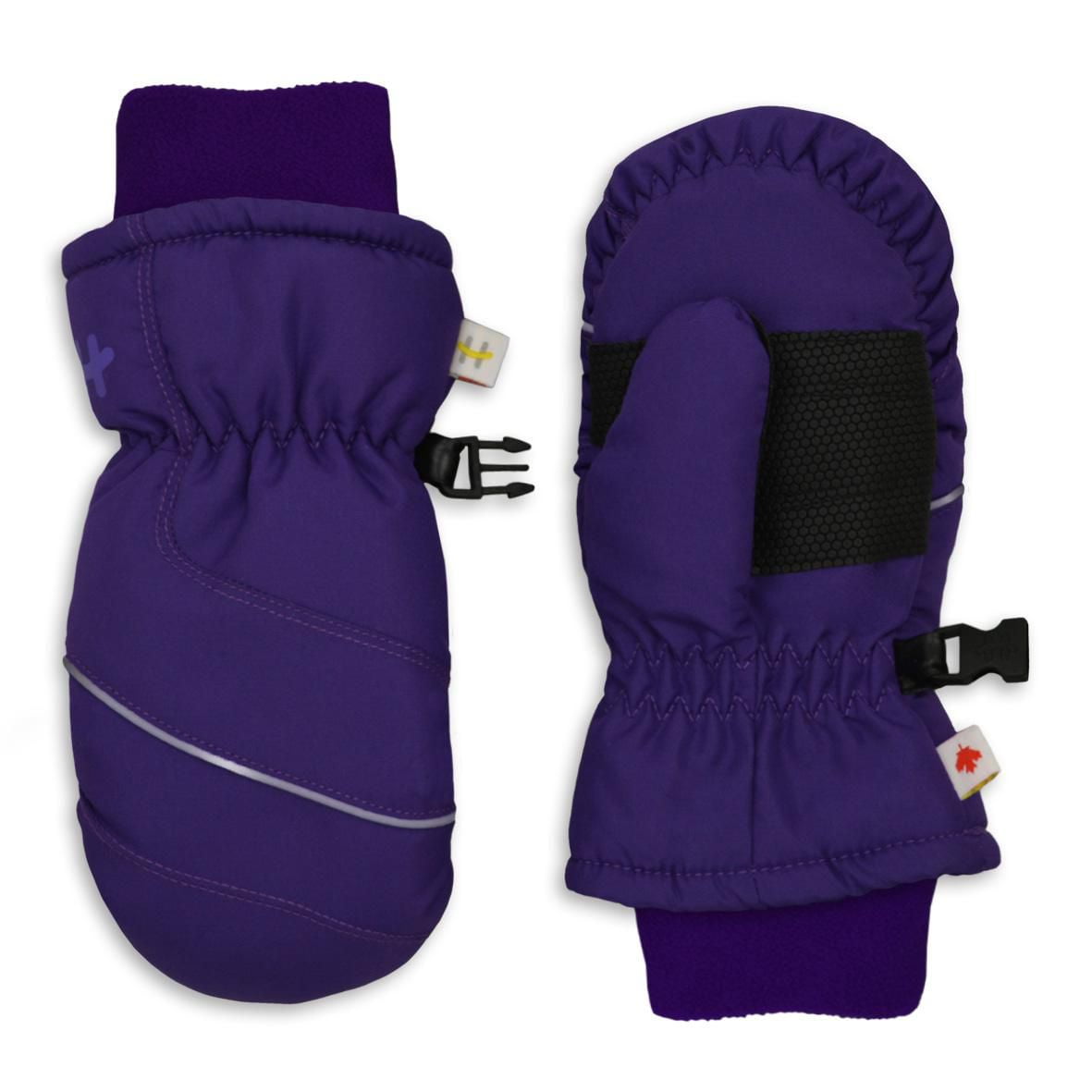 Hot Paws Kids' Winter Mitts with Reflective Strip