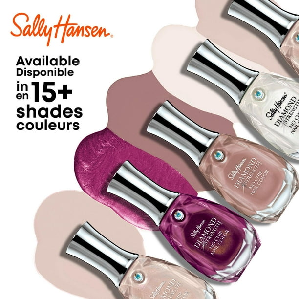Sally Hansen Diamond Strength® Nail Color, Infused with real Micro