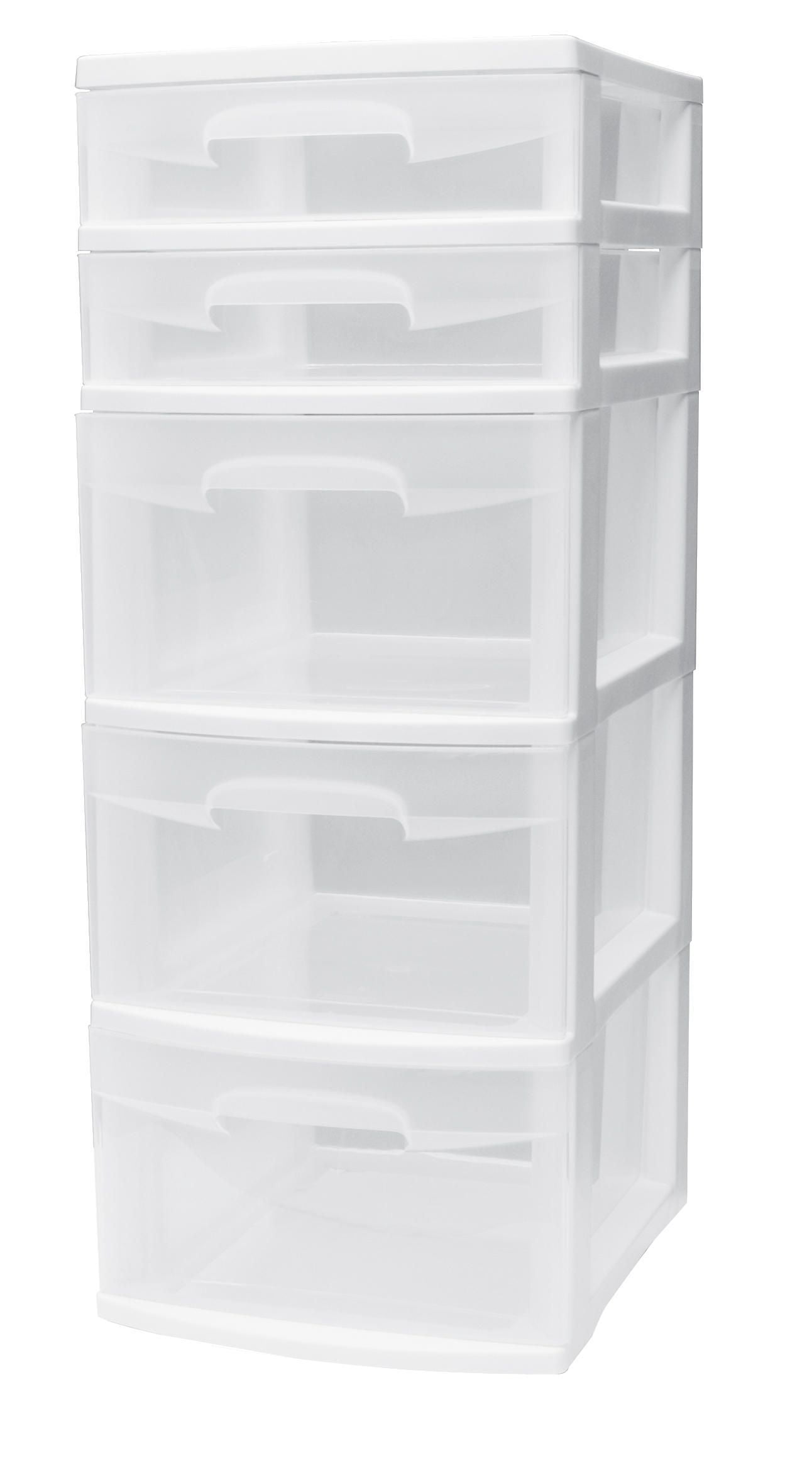 Sterilite 5 Drawer White Tower Walmart Canada