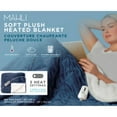 thumbnail image 2 of Mahli Soft Plush Heated Blanket, 2 of 2