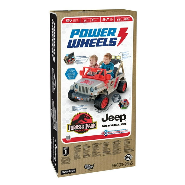 power wheels jurassic park jeep