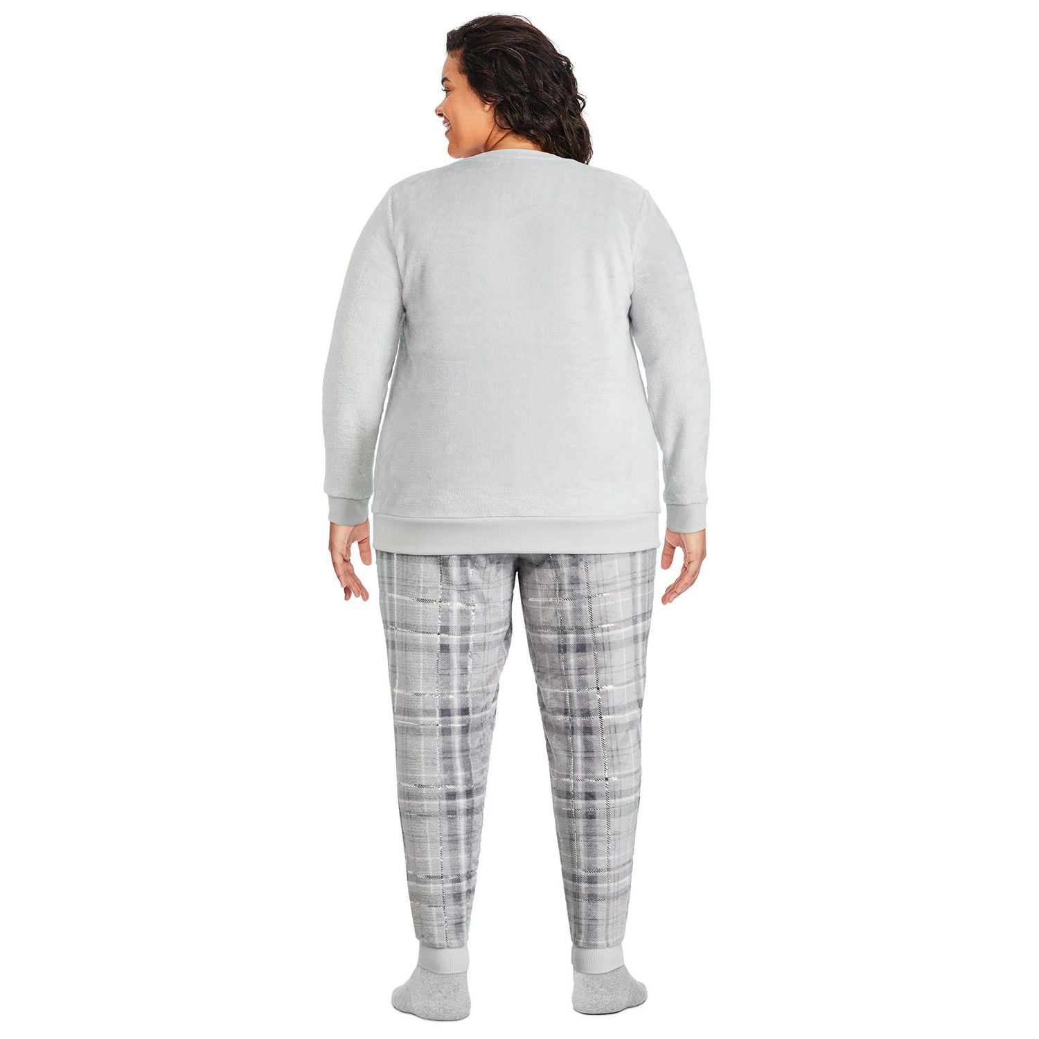 George Plus Women's Plush Pajamas 2-Piece Set