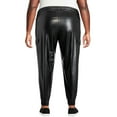 thumbnail image 3 of George Plus Women's Stretch Satin Jogger, 3 of 6