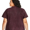 thumbnail image 3 of George Plus Women's Metallic Dot Sequin Tee Dress, 3 of 6