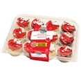 thumbnail image 1 of two-bite® Canada Day Vanilla & Chocolate Cupcakes 12ct, 1 of 2