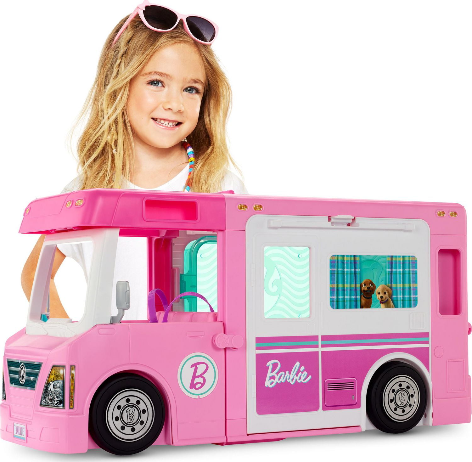 Barbie van at store walmart