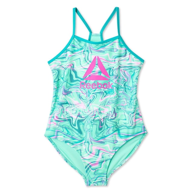 Reebok Girls' One Piece Swimsuit