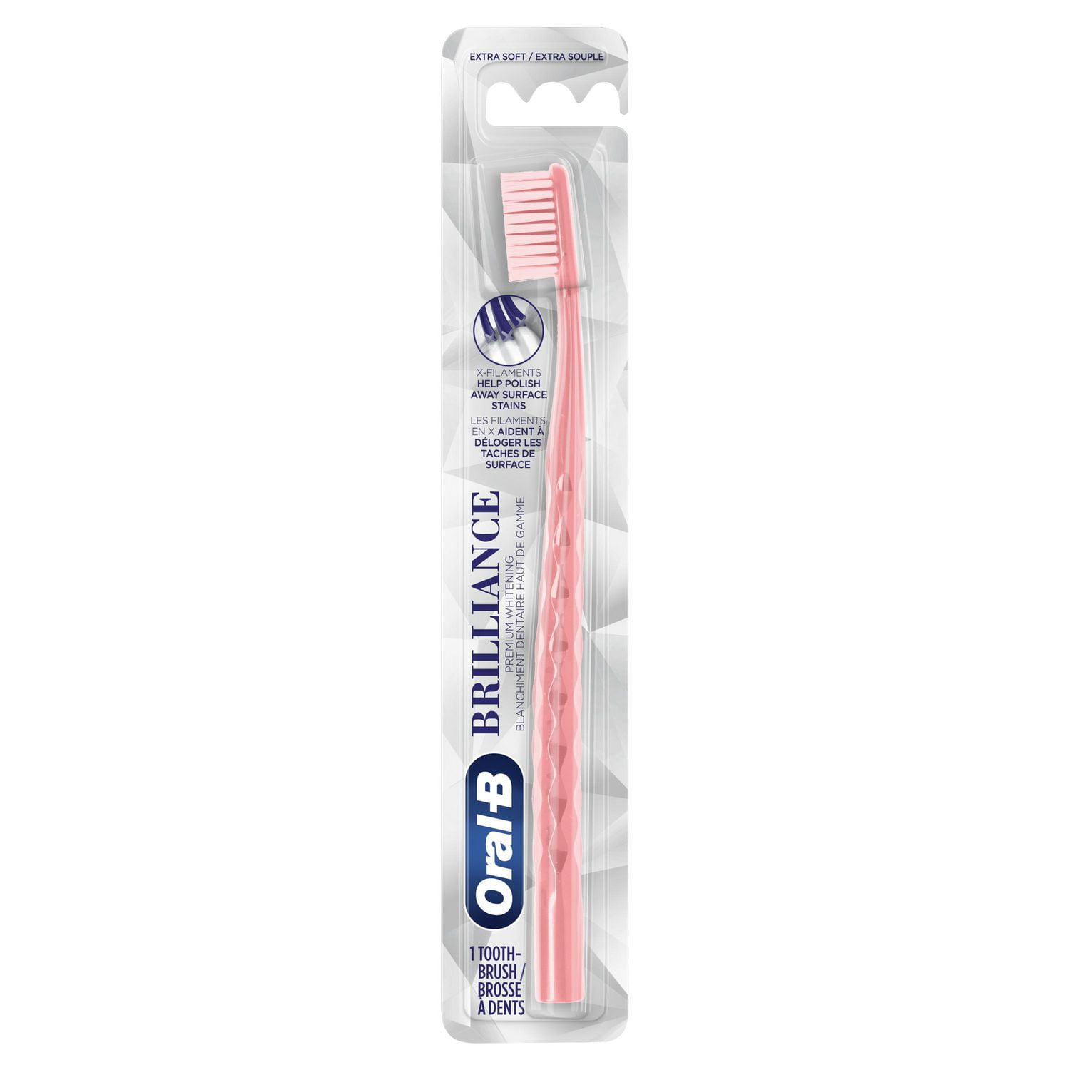 Oral-B Brilliance Whitening Toothbrush, Extra Soft, Colors May Vary ...