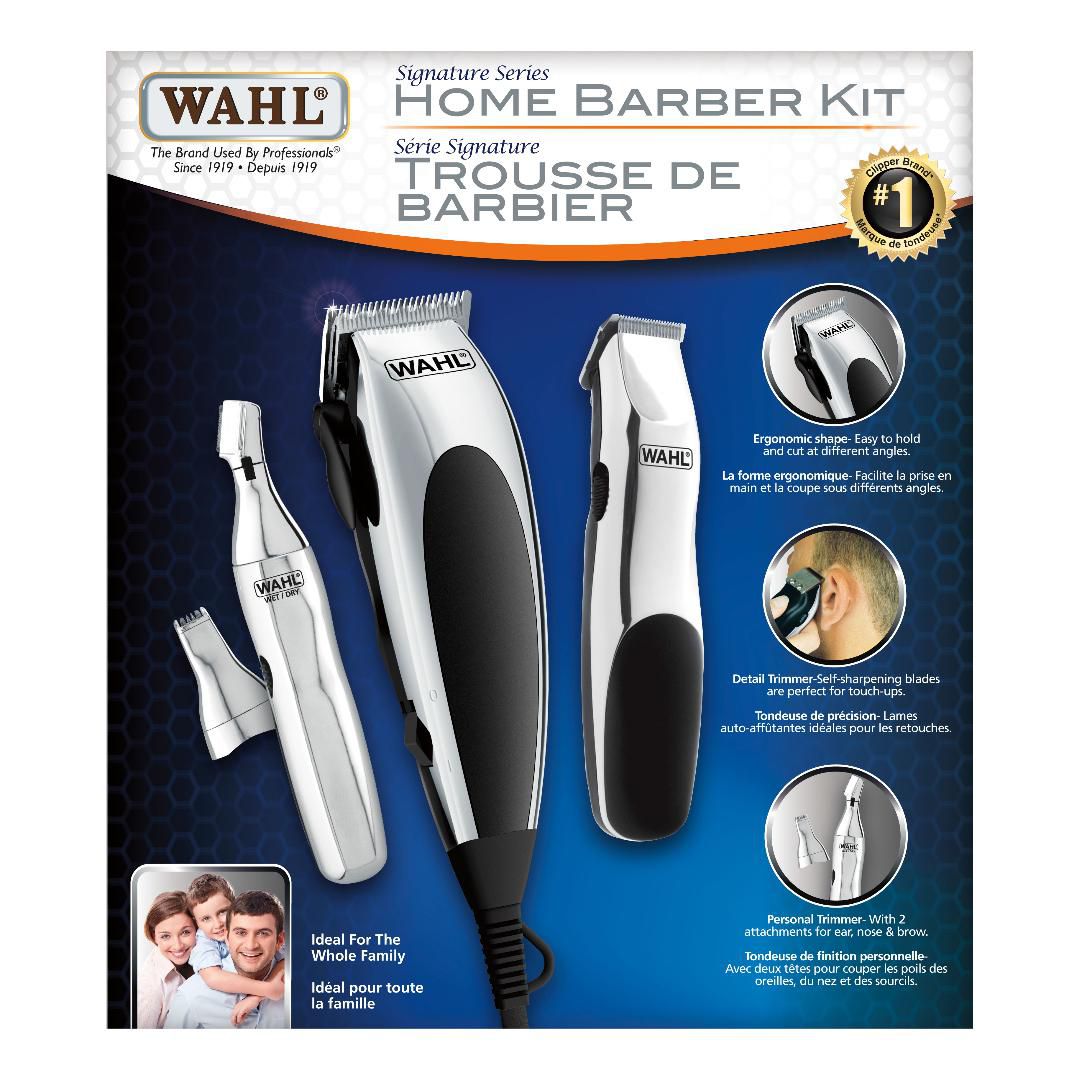 Wahl Signature Series Home Barber Kit - Model 3195, 30 Piece kit
