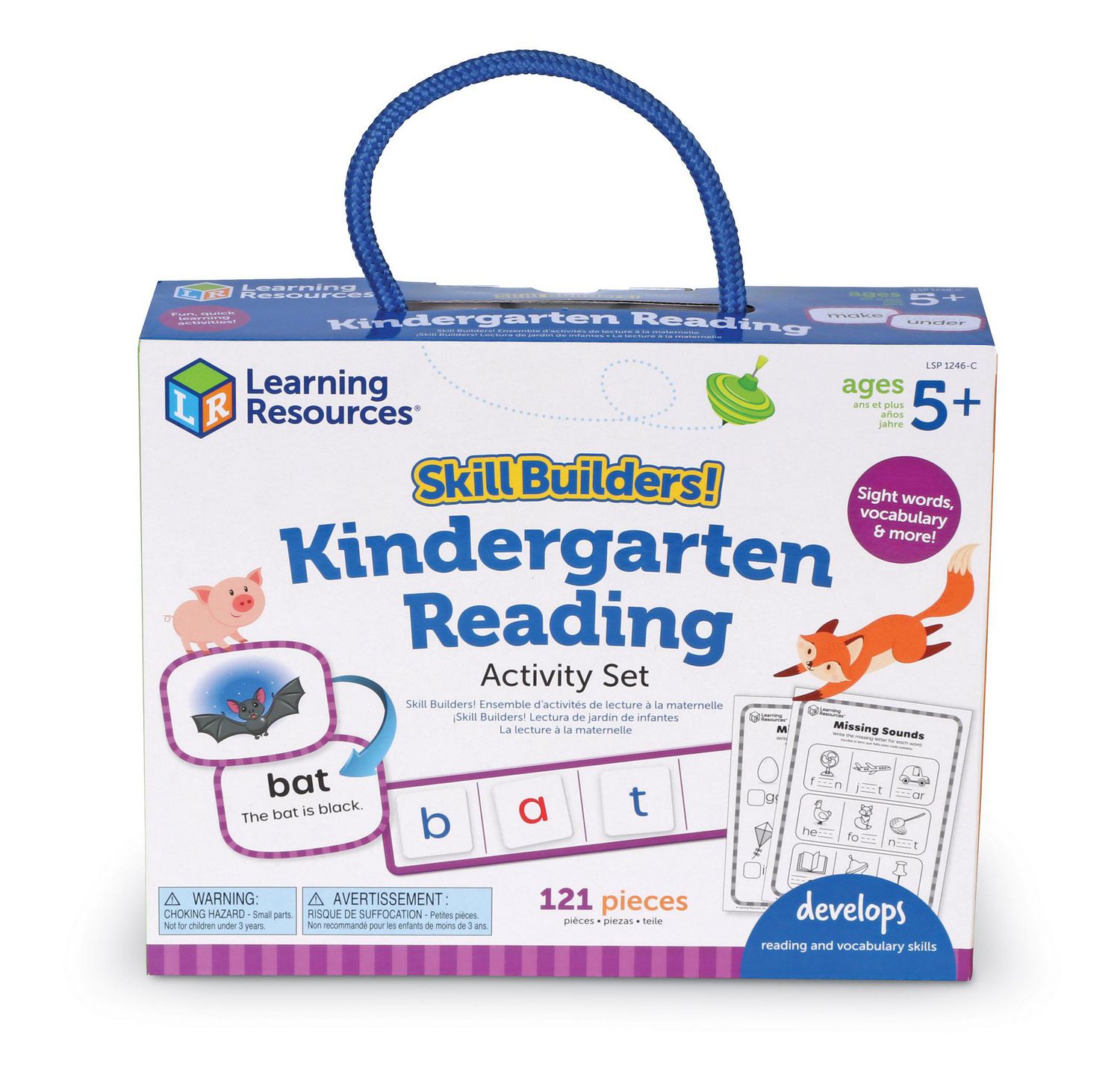 Resources　Reading　Pieces,　Learning　Learning　Learning　Kids,　Reading　Kindergarten　122　Activities　Homeschool　Essential　Kindergarten　Kindergarten　Resources　Skill　5+　Supplies,　Materials,　Activity　Builders!　Builders　Set　Ages　for　Skill