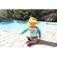 thumbnail image 3 of ZOOCCHINI - Baby, Toddler UPF50+ Sun Hat - Swim Hat - Puddles the Duck, 3 of 3