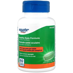 Equate Healthy Eyes Formule W/Lutéine 5mg
