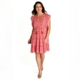 thumbnail image 2 of IVY Women's Flutter Sleeve Dress, 2 of 5