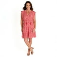 thumbnail image 1 of IVY Women's Flutter Sleeve Dress, 1 of 5