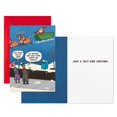 thumbnail image 4 of Hallmark Shoebox Funny Christmas Cards Assortment, 5 Cards with Envelopes (Cats, Snowmen, Santa), 4 of 9