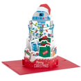 thumbnail image 1 of Hallmark Paper Wonder Star Wars Displayable Pop Up Christmas Card with Music (R2-D2, We Wish You a Merry Christmas), 1 of 7