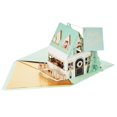 thumbnail image 1 of Hallmark Signature Pop Up Christmas Card (3D Santa's House Ornament), 1 of 9