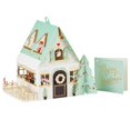 thumbnail image 3 of Hallmark Signature Pop Up Christmas Card (3D Santa's House Ornament), 3 of 9