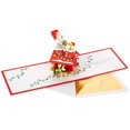 thumbnail image 1 of Hallmark Signature Paper Wonder Pop Up Christmas Card (Peanuts, Snoopy's Dog House), 1 of 7