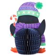 thumbnail image 2 of Hallmark Paper Wonder Displayable Pop Up Honeycomb Christmas Card (Penguin), 2 of 7