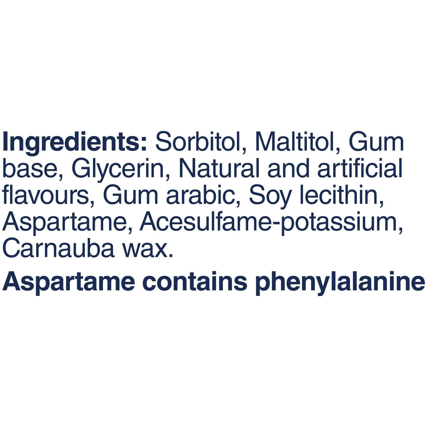 EXCEL, Menthe poivrée, gomme à mâcher sans sucre, 60 morc., 1 bout. 1 bouteille, 60 morceaux