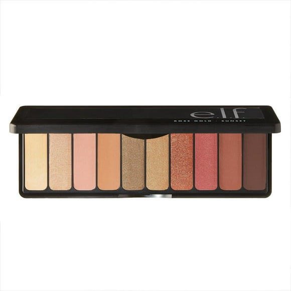 e.l.f. Cosmetics Rose Gold Eyeshadow Palette - Sunset