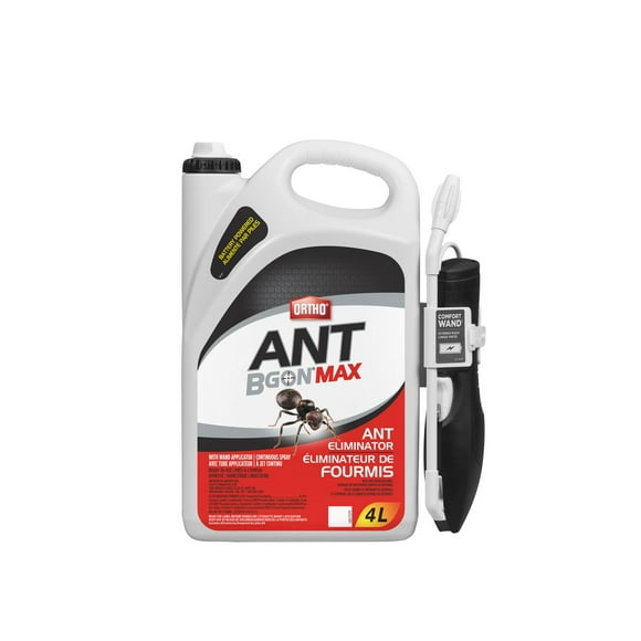 Ortho Ant B Gon Max Ant Eliminator With Wand Applicator Ready-To-Use 4L, Ready-To-Use 4L