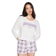 thumbnail image 1 of No Boundaries Women's Scoop Neckline Sleep Tee, 1 of 6