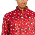 thumbnail image 4 of Chemise de Noël George pour hommes, 4 of 6