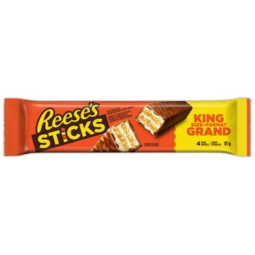 Barres de chocolat au beurre d'arachides Sticks de REESE - grand format