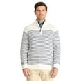 thumbnail image 1 of IZOD MENS QUARTER ZIP STRIPE SWEATER, 1 of 4