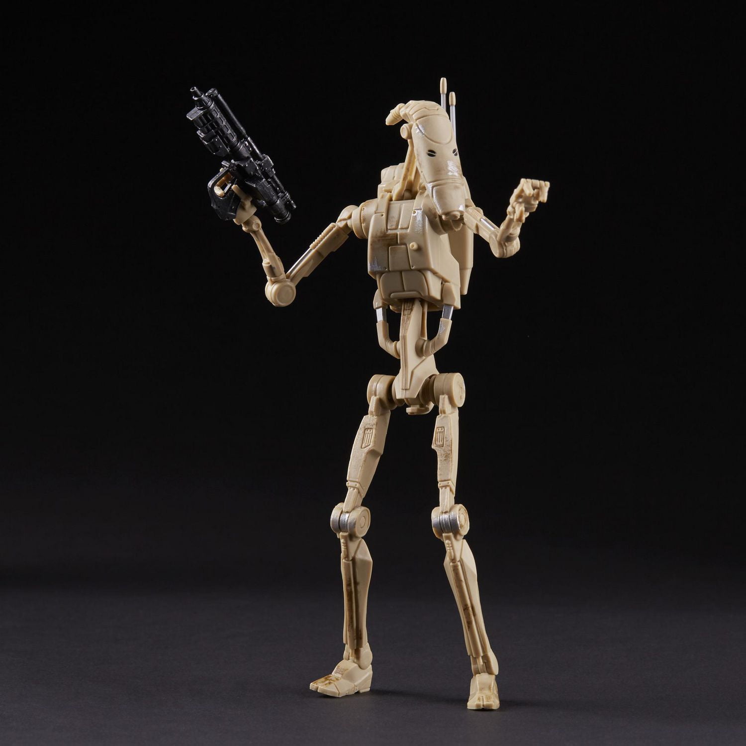 Star wars battle droid black deals series