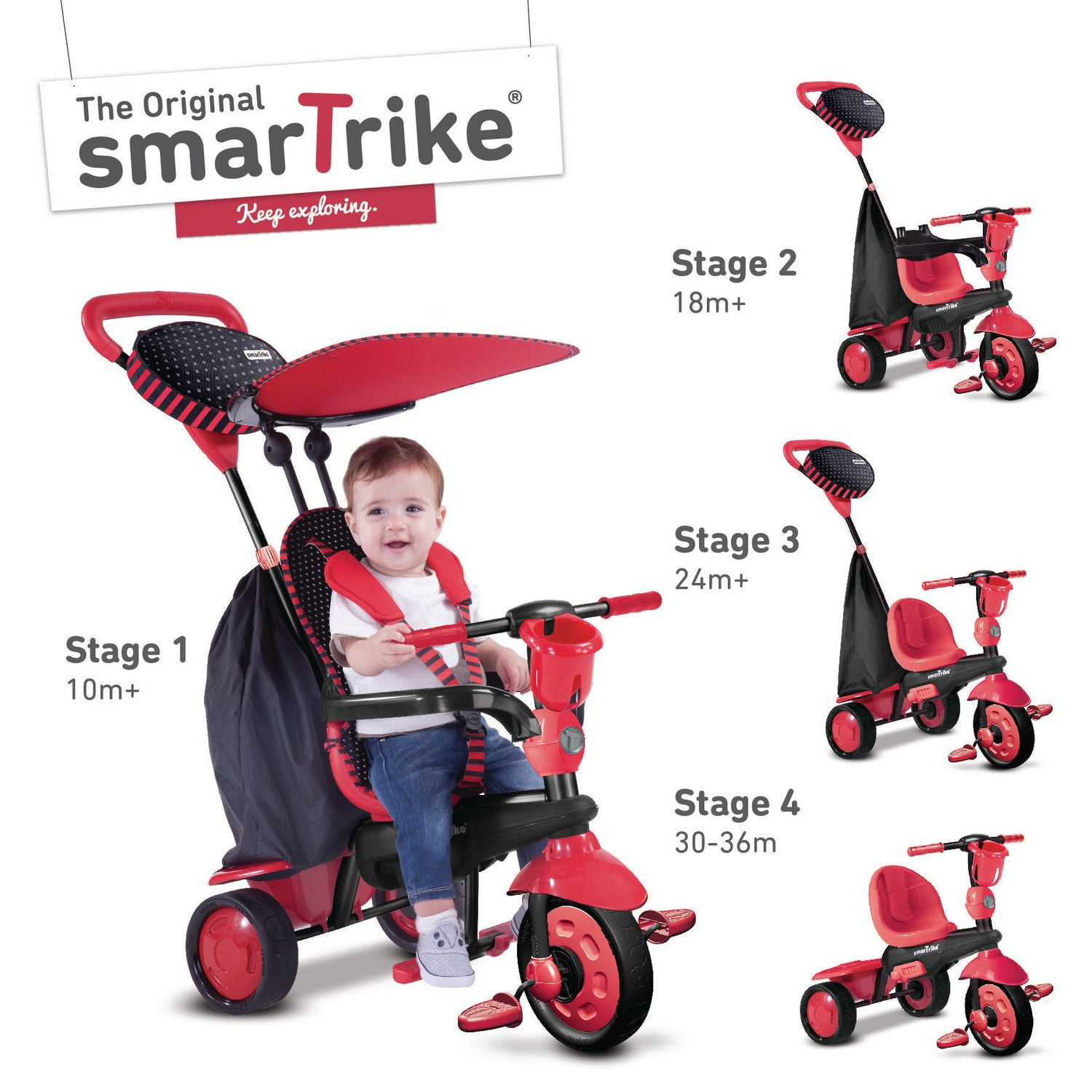Smart Trike Spark In Tricycle Walmartca - smart trike spark in tricycle walmartca -