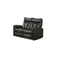 thumbnail image 1 of Monarch Specialties Brown Loveseat, 1 of 1