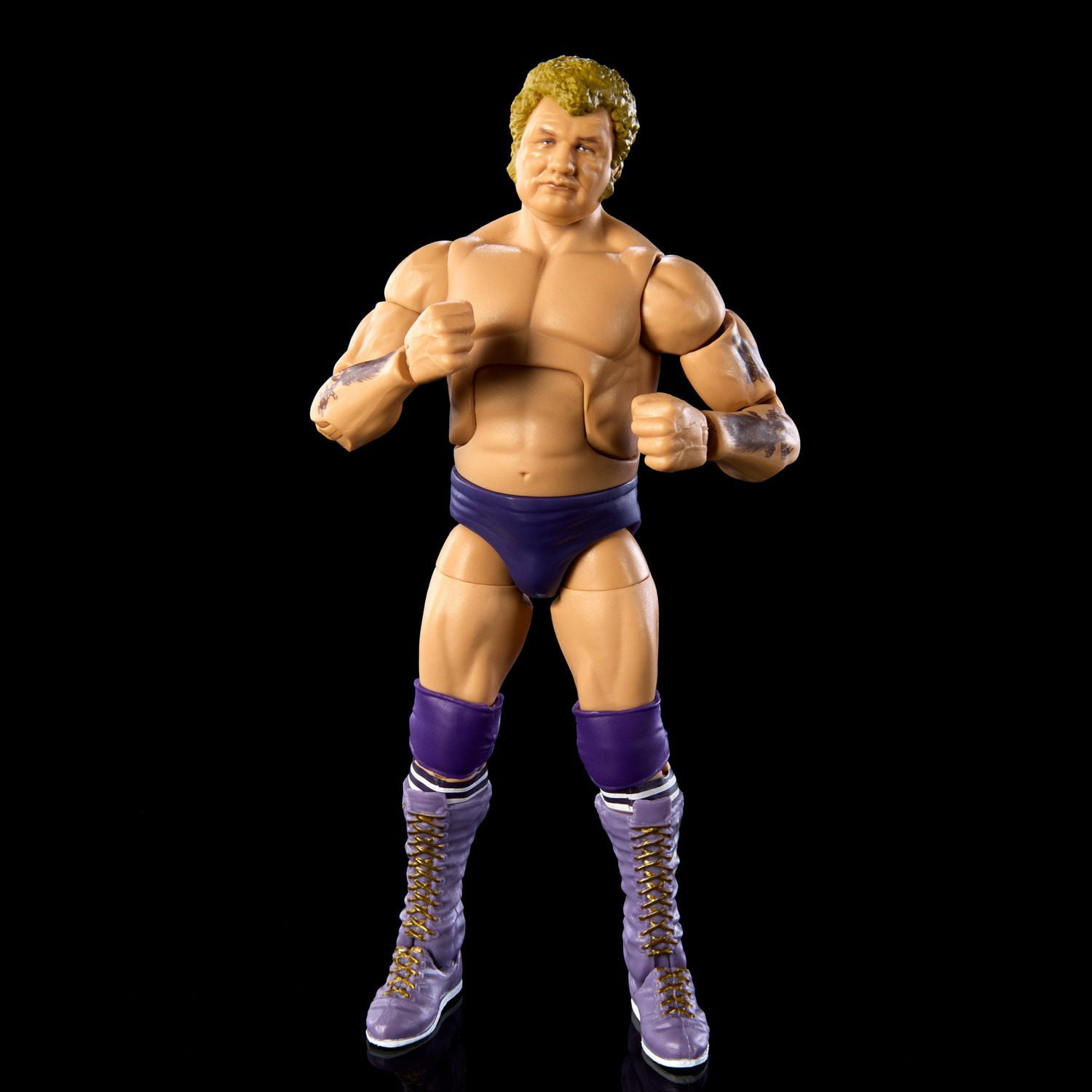 WWE Elite Collection King Harley Race Greatest Hits Action