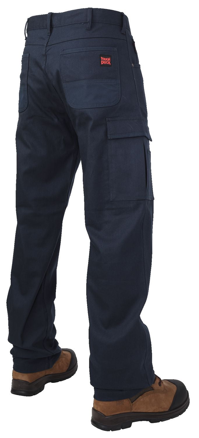 TOUGH DUCK Pantalon Cargo En Sergé Extensible pour hommes
