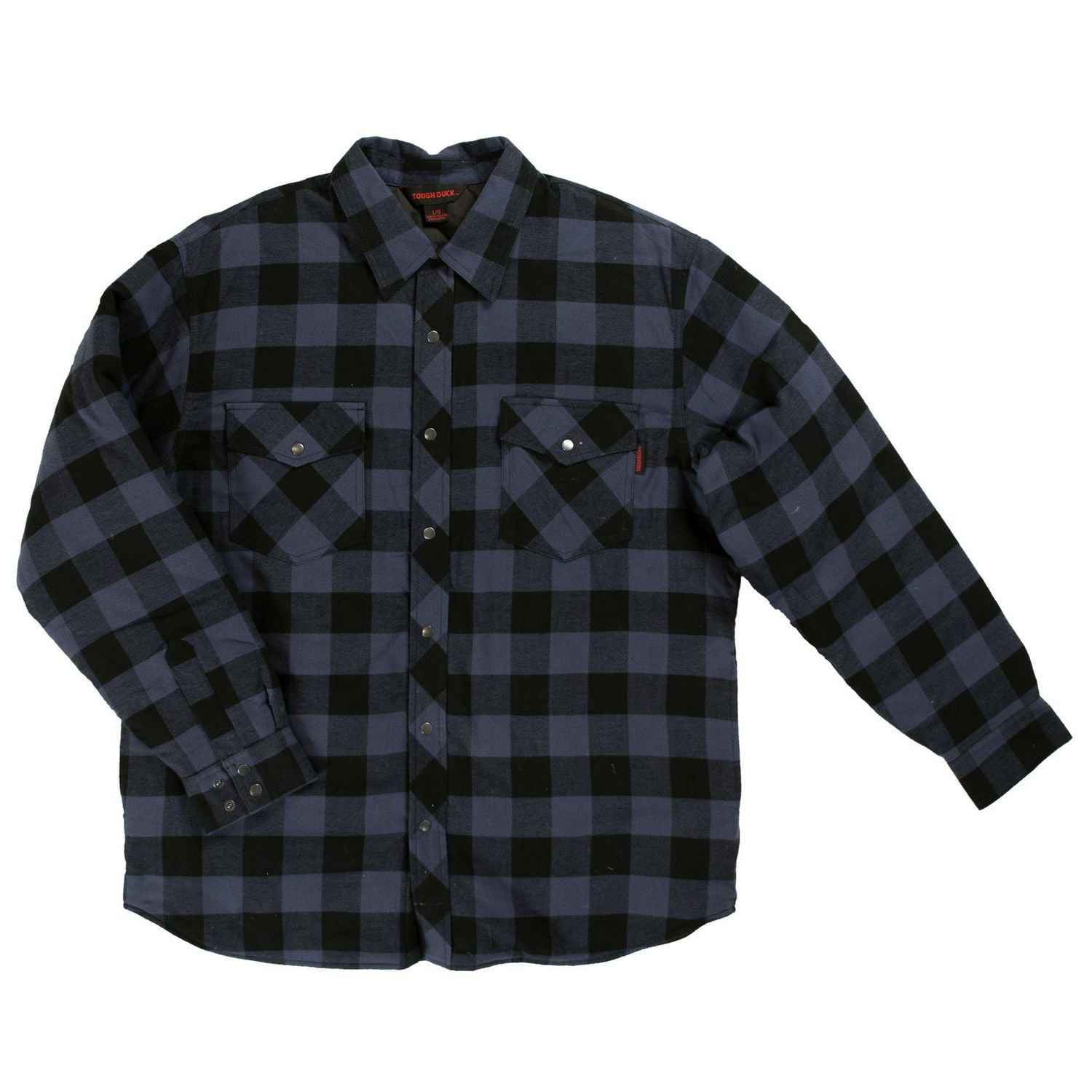 Quilted flannel hot sale shirt walmart