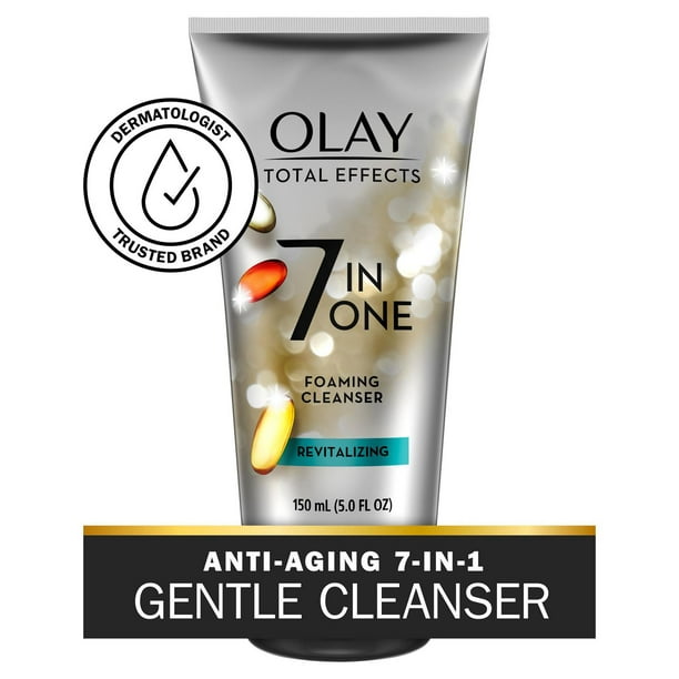Mousse nettoyante revitalisante pour le visage Olay Total Effects 150 ml