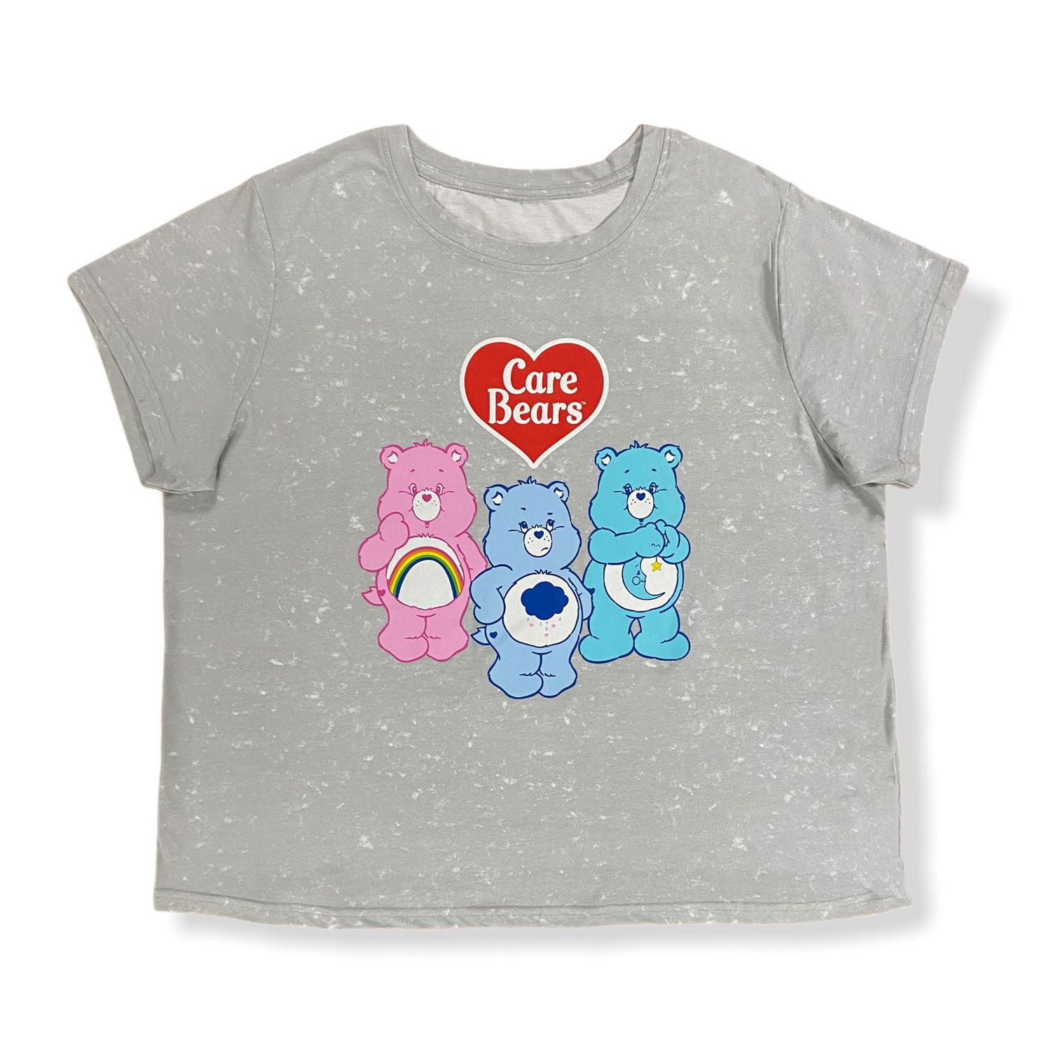 Care Bears T-Shirt manche courte à col rond pour femmes
