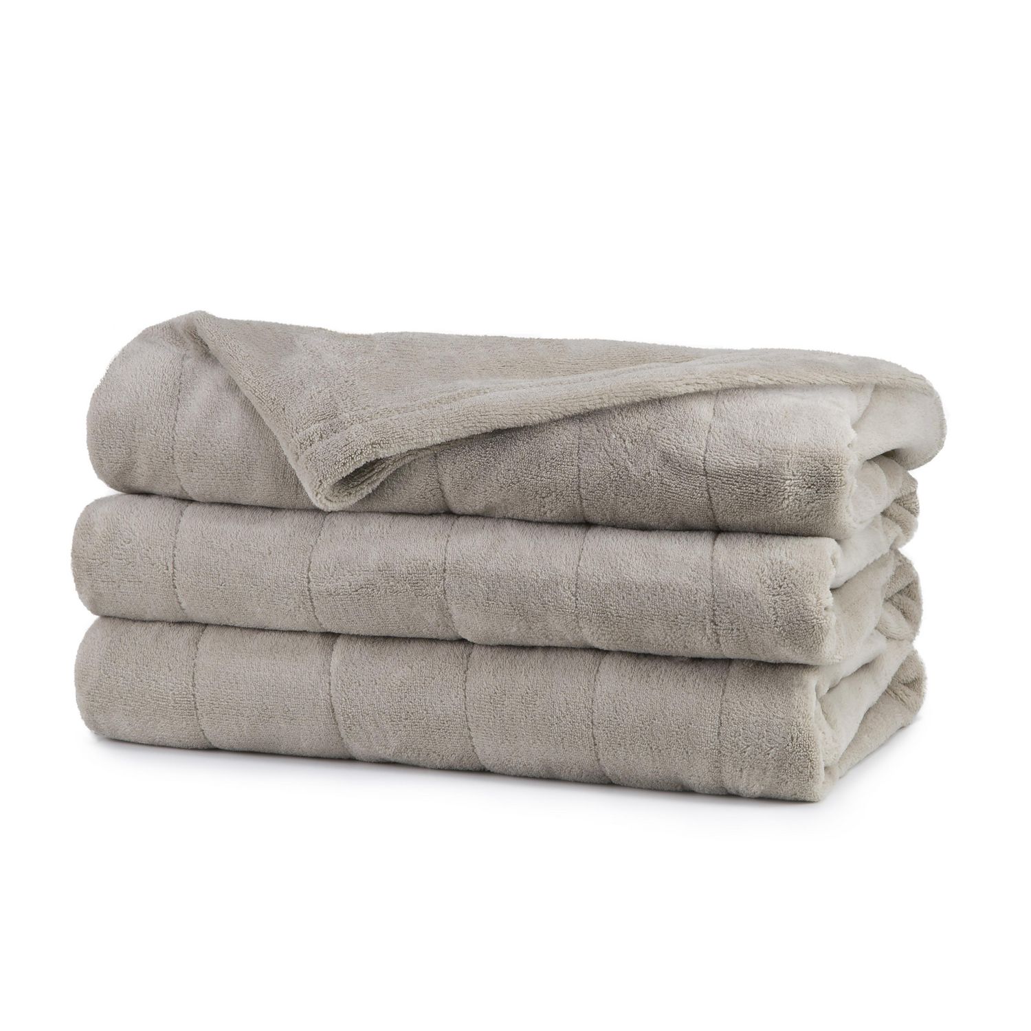 Sunbeam Heated Electric Microplush Blanket With 10 Heat Settings, Queen